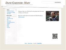 Tablet Screenshot of danegardner.com